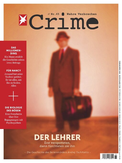 Title details for stern Crime by DPV Deutscher Pressevertrieb - Available